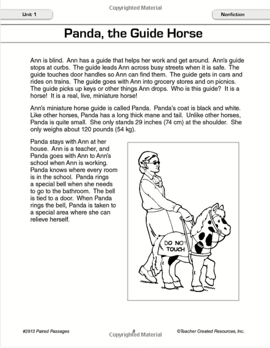 Paired Passages: Linking Fact to Fiction Grade 3 - Image 4