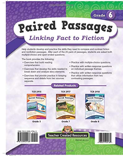 Paired Passages: Linking Fact to Fiction Grade 6 - Image 2