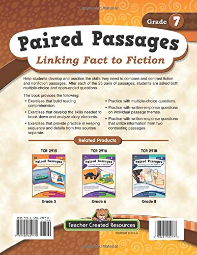 Paired Passages: Linking Fact to Fiction Grade 7 - Image 2