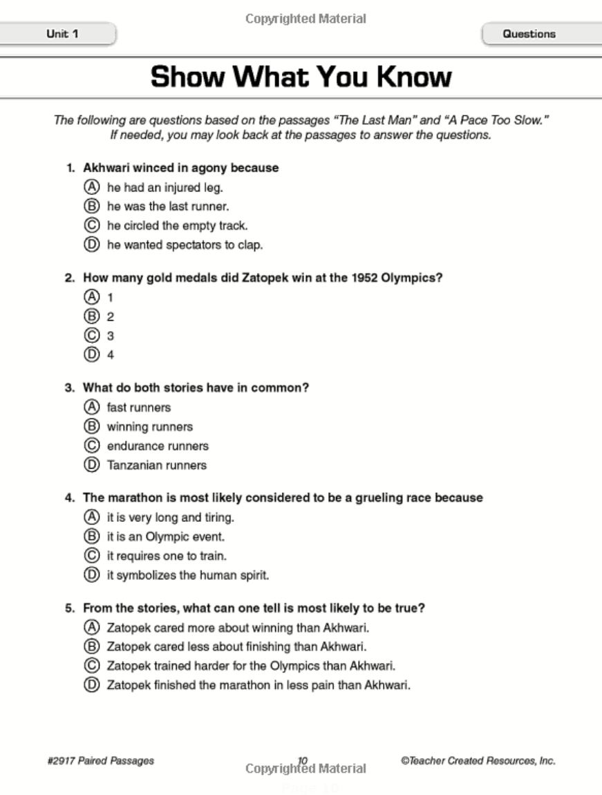 Paired Passages: Linking Fact to Fiction Grade 7 - Image 5