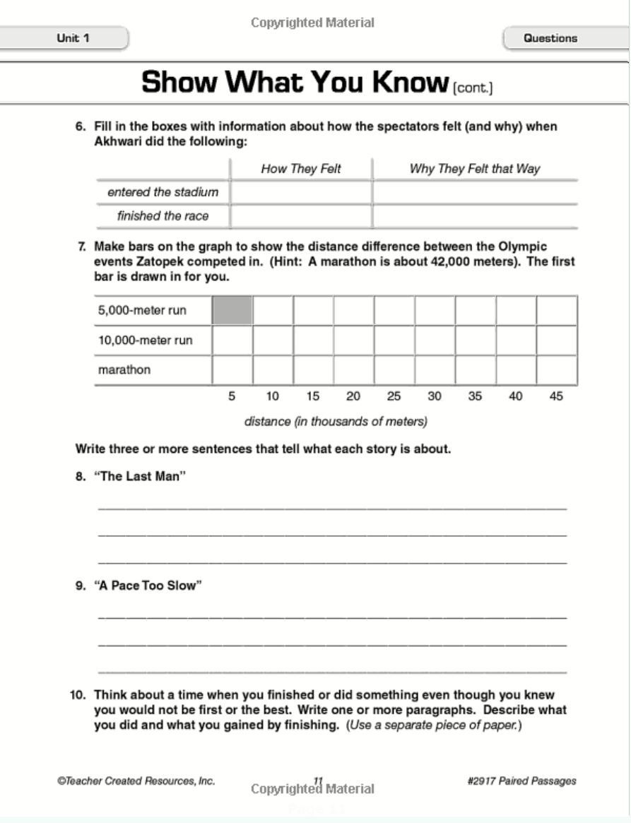Paired Passages: Linking Fact to Fiction Grade 7 - Image 6