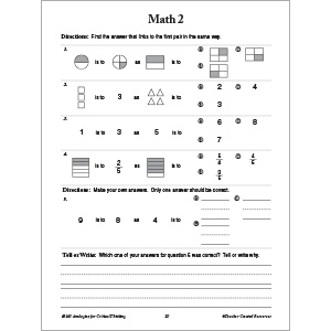 Analogies for Critical Thinking Grades 1-2 - Image 3