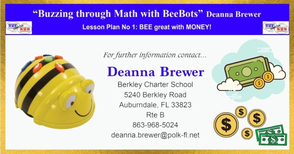 Bee Bot Math Lesson on Money