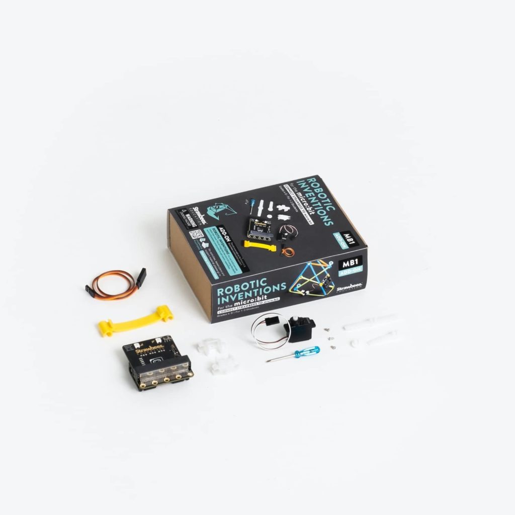 Strawbees Microbit Robotic Inventions kit add-on