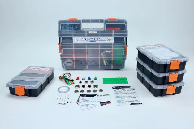 Brown Dog Crazy Circuits Programming 101 Classroom Circuit Kit