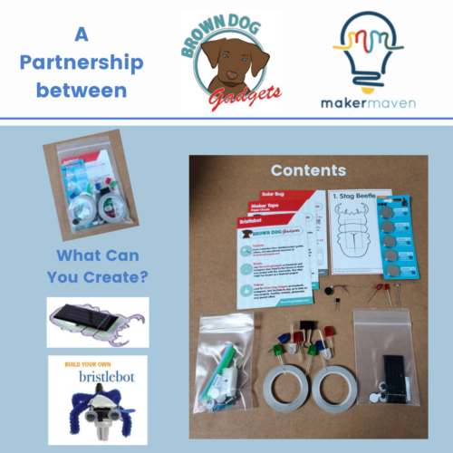 STEM Bags from Maker Maven and Brown Dog