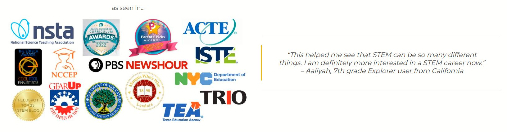 Career in STEM Explorer Platform - Image 10