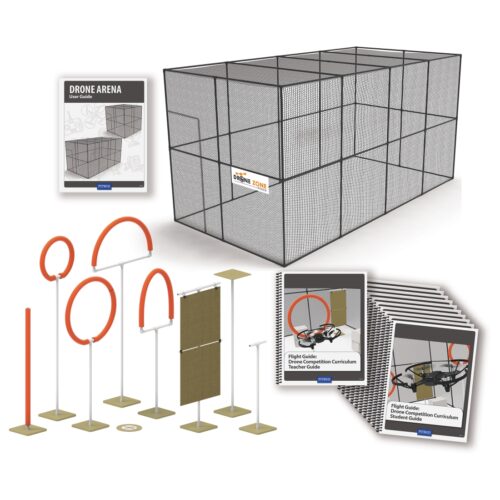 Drone Flight Guide Curriculum and Field Elements Kit with Arena