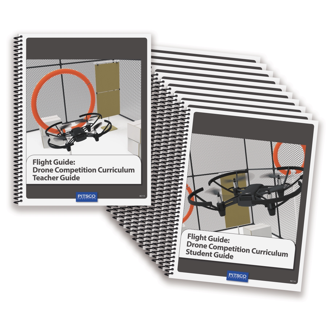 Drone Flight Guide Curriculum and Field Elements Kit with Arena