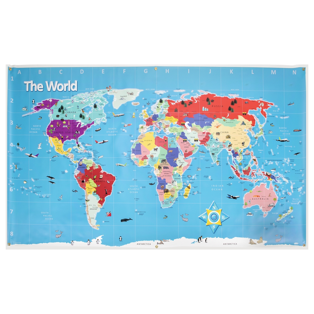 Bee Bot® World Map - Image 4