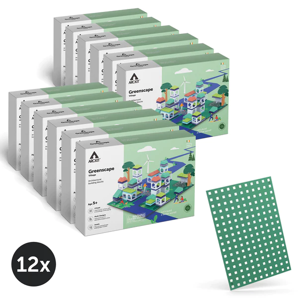 Arckit Greenscape Village Architectural Building Kit