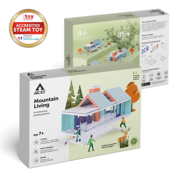 Bundle kit of 6 Arckit Mountain Living Architectural Model Building Kits & Building Plates - Image 3