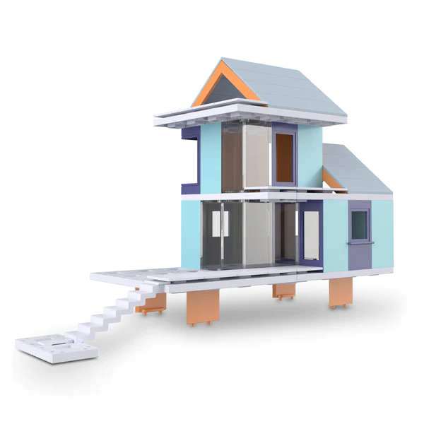 Bundle kit of 6 Arckit Mountain Living Architectural Model Building Kits & Building Plates - Image 7