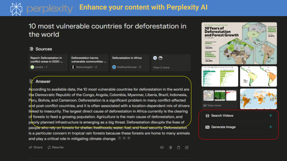 Perplexity AI Features