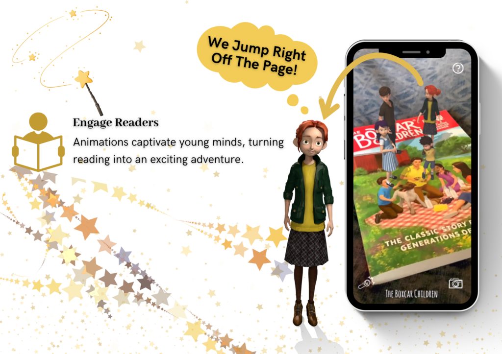 LP Bookspace-Books Characters Jump off the page