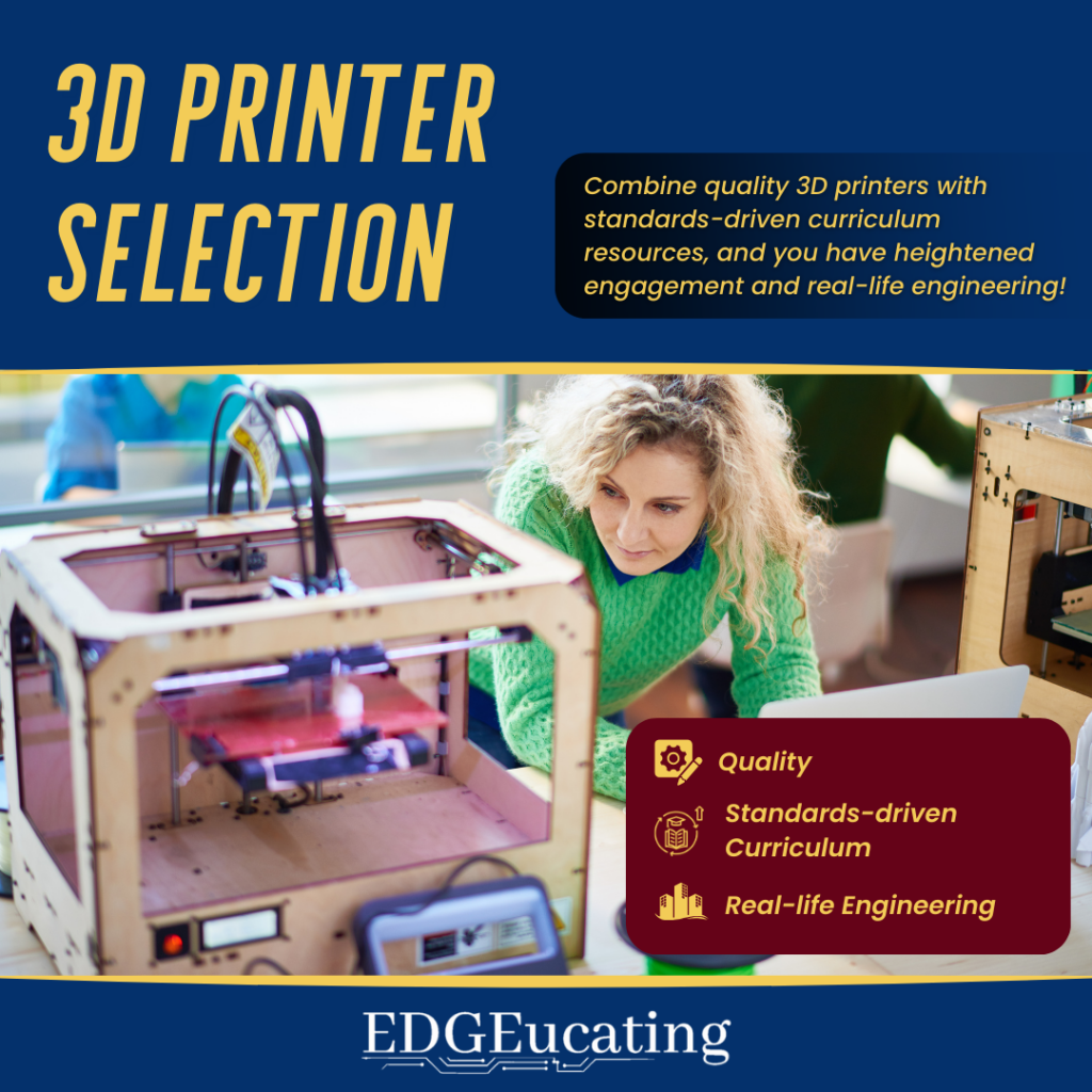 3D printer options for the classroom