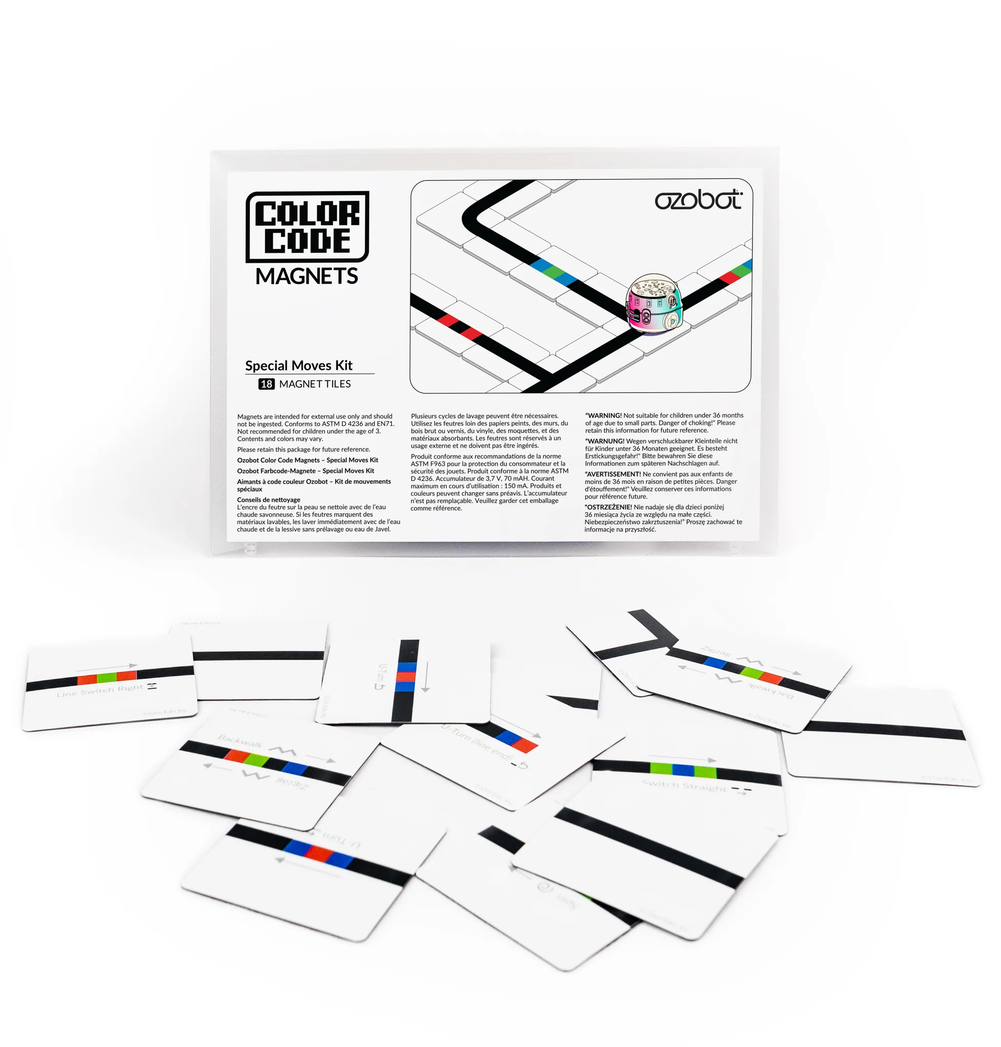 Color Code Magnets - Special Moves Kit (18 Tiles) - Image 4