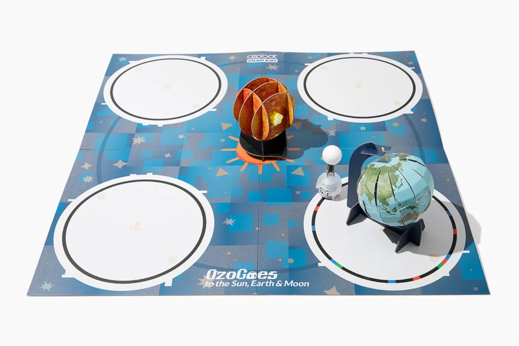 Ozobot Goes to the Sun, Earth & Moon