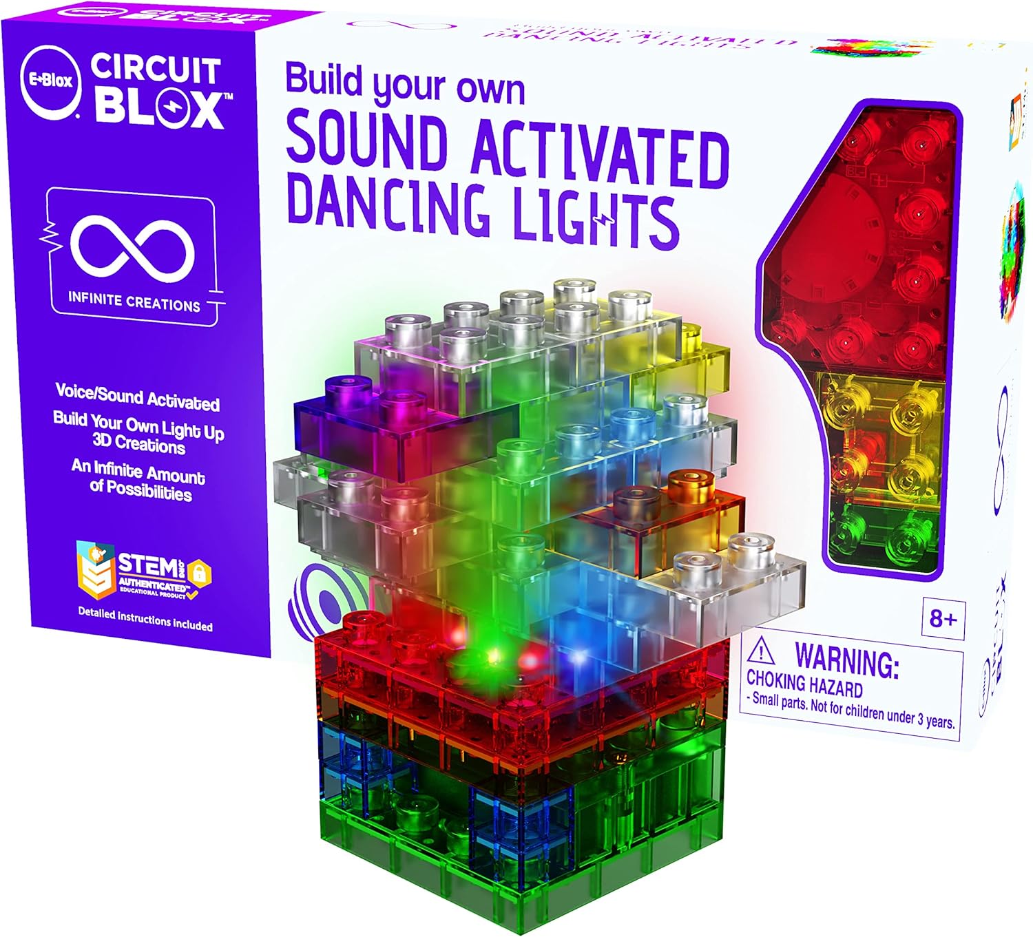 E-Blox BYO Sound Activated Dancing Lights Classroom Set - Image 3