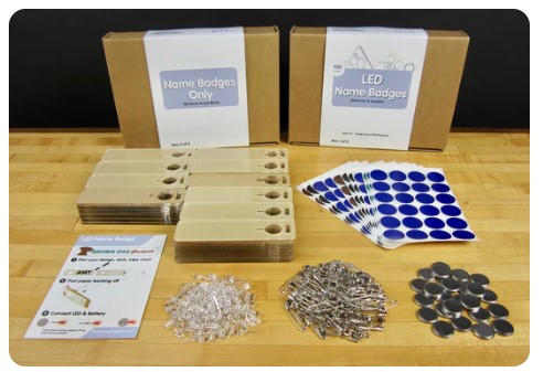 LED Name Badge Kit