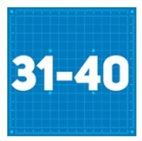 No. 31 to 40 Magnetic KaiTiles