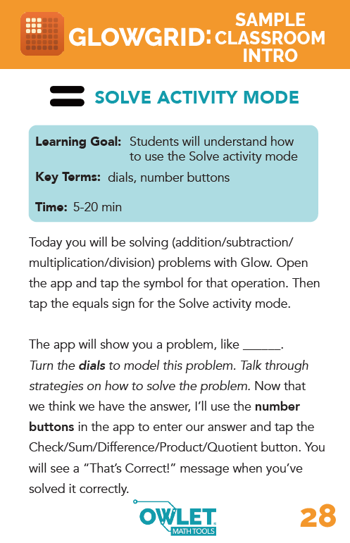 Glow Teacher Guide - Image 3