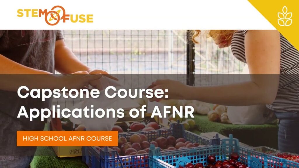 Capstone- Applications of AFNR