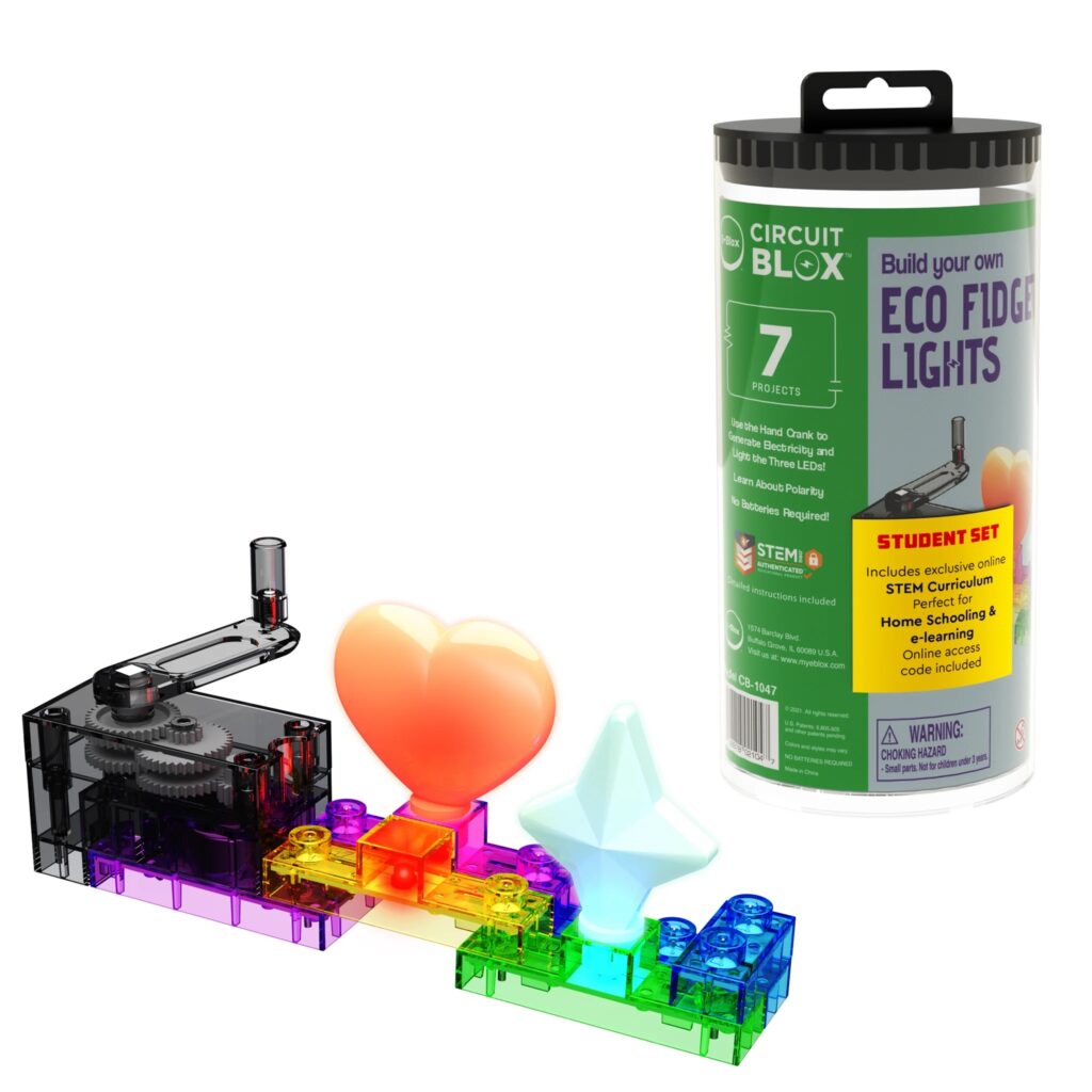 Circuit Blox™ BYO Eco Fidget Lights 7 Project Student Set
