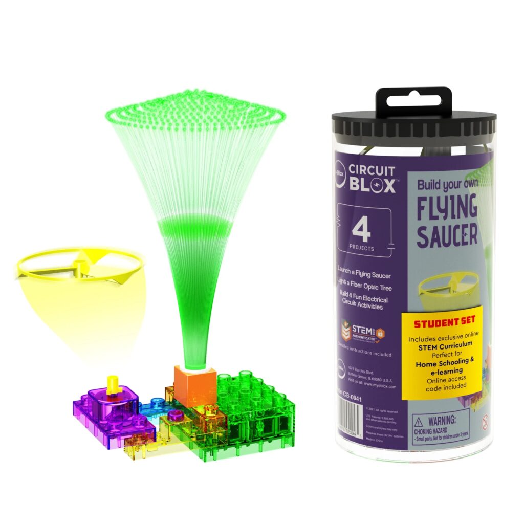 Circuit Blox™ BYO Flying Saucer 4 Project Student Set